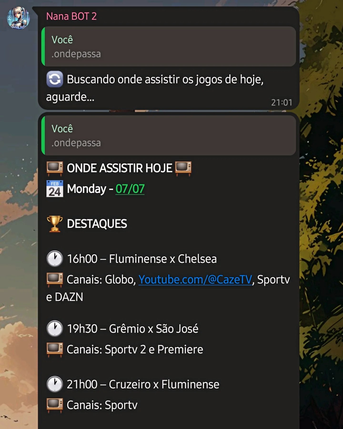 NANA BOT - Bot de figurinhas para WhatsApp | Figurinhas, Downloads e ...